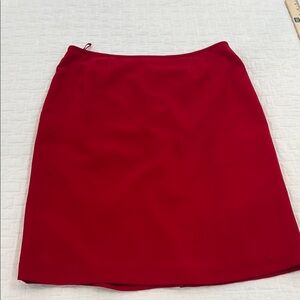 Elegant Red Skirt
